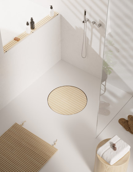 Viese Dot | Kebony Oiled | Plate drains | VIESER