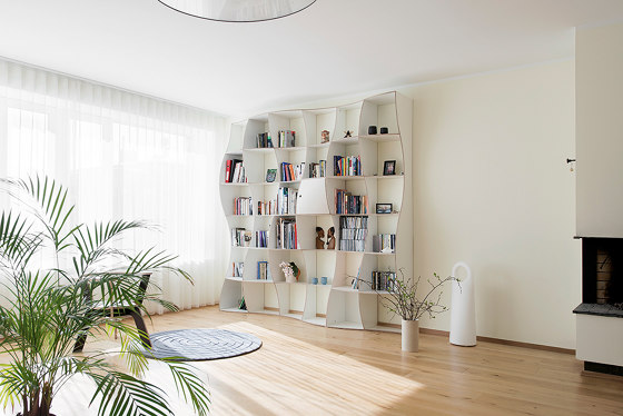 Bookshelf DUNE S white | Shelving | Jaanus Orgusaar
