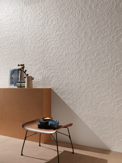 Lumina Sand Art Blossom White Extra Matt 50X120 | Piastrelle ceramica | Fap Ceramiche