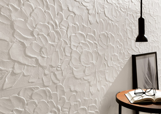 Lumina Sand Art Stripes White Extra Matt 50X120 | Baldosas de cerámica | Fap Ceramiche
