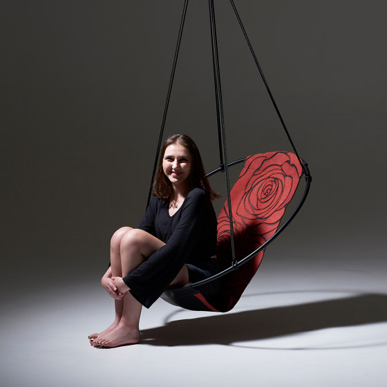 Sling Hanging Chair - Rose Machine-Stiched | Swings | Studio Stirling