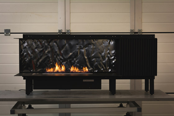 Forma 1800 Left Corner | Fireplace inserts | Planika
