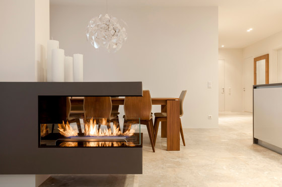 Forma 1500 Three-Sided | Fireplace inserts | Planika
