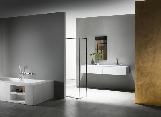 Icona Deco | Batería lavabo a pared | Grifería para lavabos | Fantini