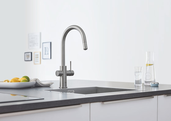 GROHE Blue Home Connected C-spout | Kitchen taps | GROHE