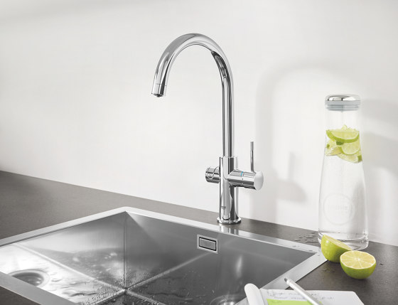 GROHE Blue Pro Connected C-spout kit | Kitchen taps | GROHE