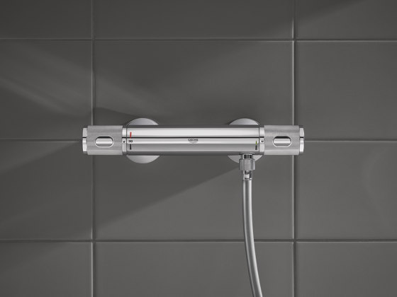 Grohtherm 1000 Performance Thermostatic shower mixer 1/2" | Shower controls | GROHE