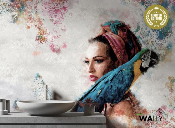 Lady Ara | Revestimientos de paredes / papeles pintados | WallyArt