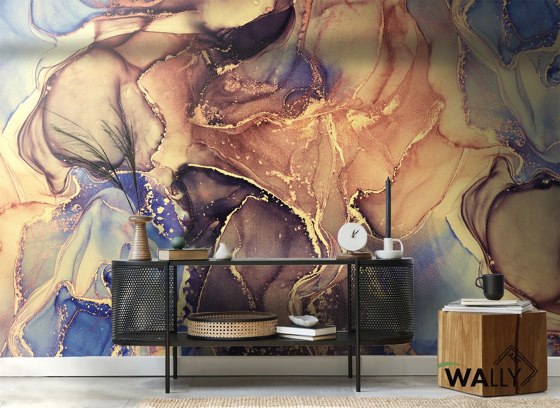 Zaffiro | Revestimientos de paredes / papeles pintados | WallyArt