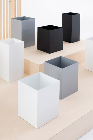 Square paper bin | Pattumiere | Cascando