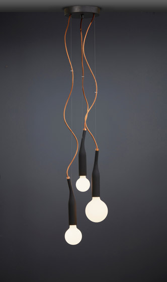 Flex Trio Copper | Lámparas de suspensión | NUD Collection
