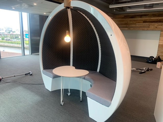 4 Person Escape Pod | Sound absorbing architectural systems | The Meeting Pod