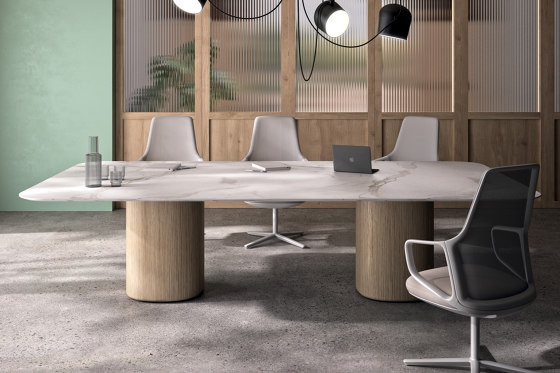 Solid Conference Table ME 03508 | Mesas contract | Andreu World