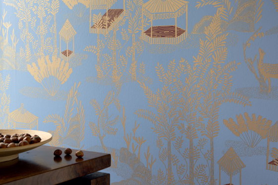 Les petites histoires | Siam | TP 320 01 | Wall coverings / wallpapers | Elitis