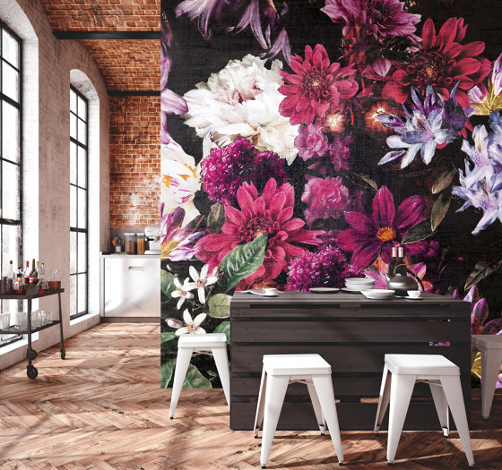 AP Contract | Digital Printed Wallpaper | Romantic Flowers DD120564 | Revêtements muraux / papiers peint | Architects Paper