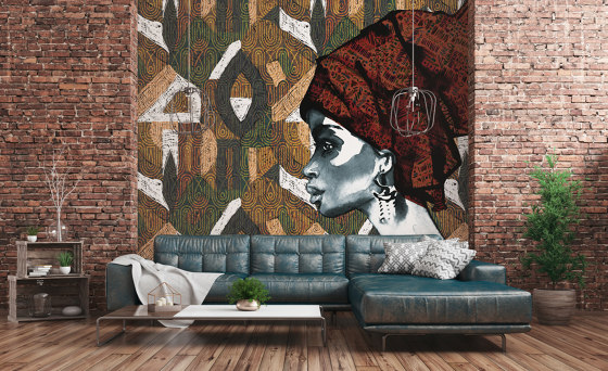 AP Contract | Digital Printed Wallpaper | Palm Leaves II DD120574 | Revêtements muraux / papiers peint | Architects Paper