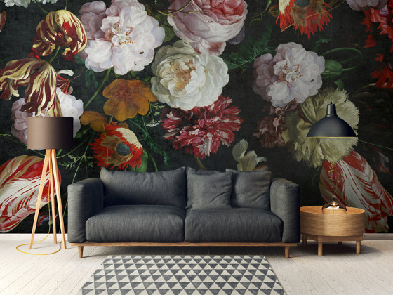 AP Contract | Digital Printed Wallpaper | Hanging Flowers DD120513 | Revêtements muraux / papiers peint | Architects Paper