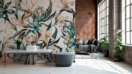 AP Contract | Digital Printed Wallpaper | Water Lily DD120514 | Wandbeläge / Tapeten | Architects Paper