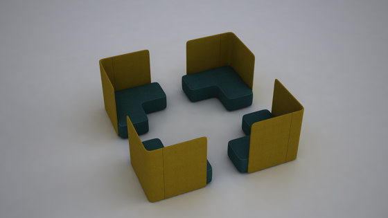 pads sofa configuration 10 | Sofas | Brunner