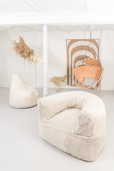 Arm-Strong Chair Beige Wool | Sillones | Trimm Copenhagen