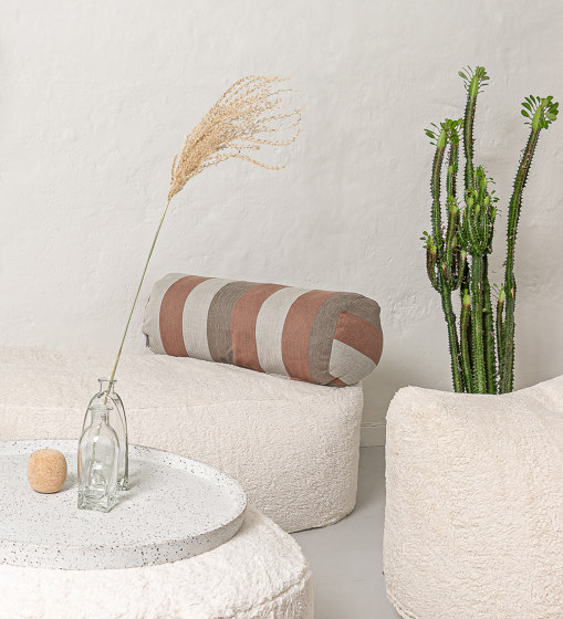 Tube Cushion Beige Wool | Cushions | Trimm Copenhagen