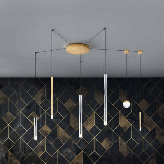 Sinfonia System | Vivaldi | Suspended lights | Linea Light Group