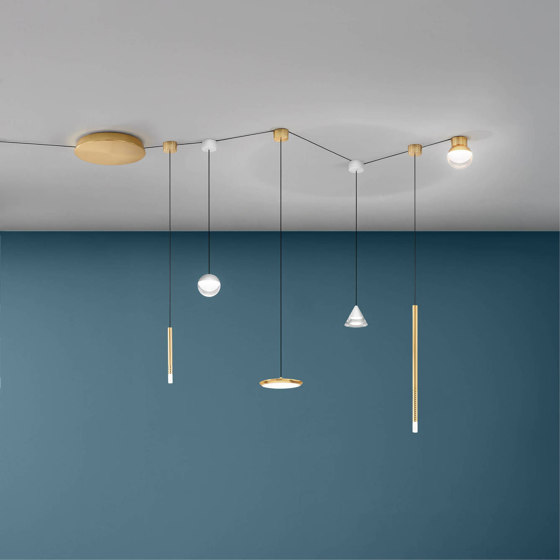 Sinfonia System | Vivaldi | Suspended lights | Linea Light Group