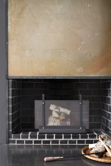 Emma Fireplace screen  | Noir 95 | Accesorios de chimenea | Eldvarm