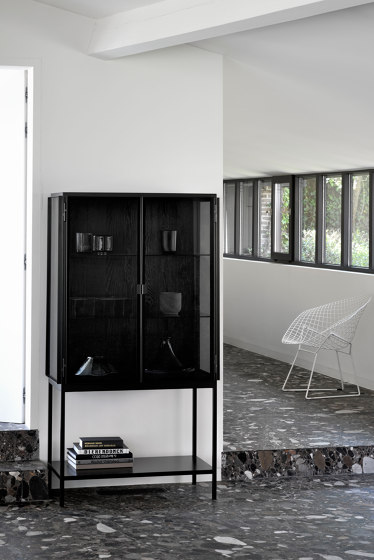 Anders | Black storage cupboard - 2 doors | Cabinets | Ethnicraft