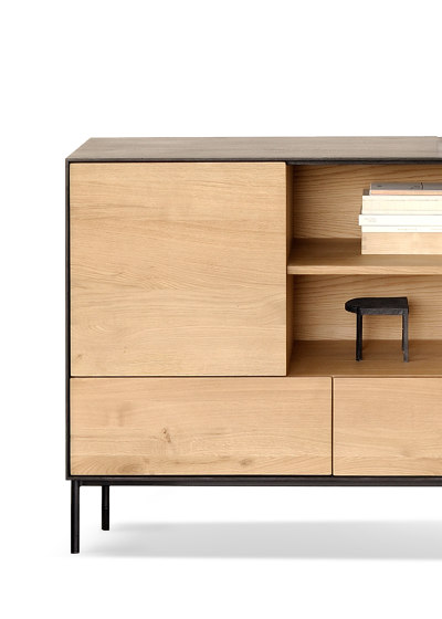 Blackbird | Oak desk - 2 drawers - varnished | Desks | Ethnicraft
