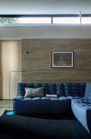 N701 | Sofa - round corner - dark grey | Elementi sedute componibili | Ethnicraft
