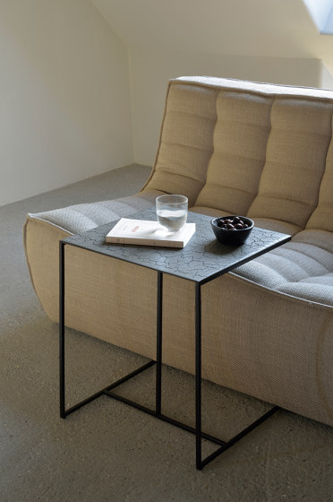 N701 | Sofa - round corner - dark grey | Elementos asientos modulares | Ethnicraft