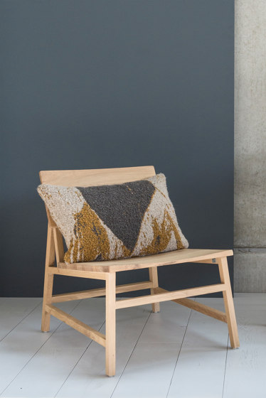 Refined Layers collection | Blue Nomad cushion - lumbar | Cuscini | Ethnicraft