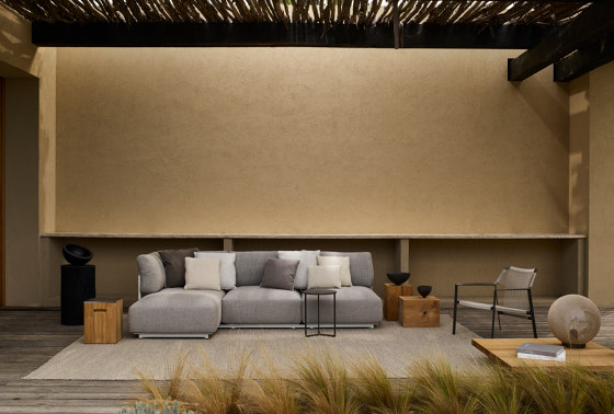 Nodi Sofa Lounge corner - left arm & corner | Lettini giardino | Tribù