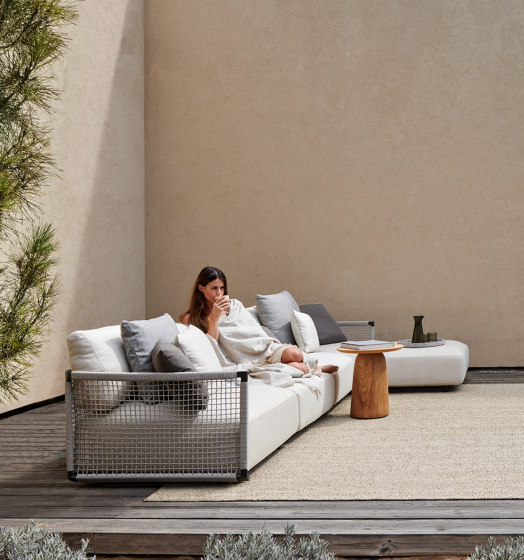 Nodi Sofa Lounge corner - left arm & corner | Lettini giardino | Tribù
