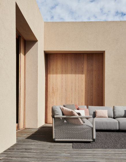Nodi Sofa Lounge corner- right arm & corner | Lettini giardino | Tribù