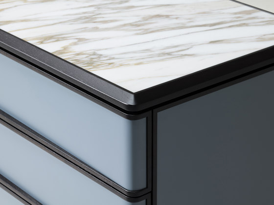 Oblique chest of drawers | Sideboards | Ceccotti Collezioni