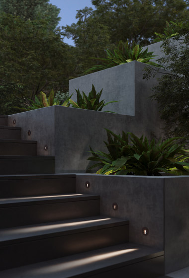 Bat | Outdoor recessed wall lights | LEDS C4