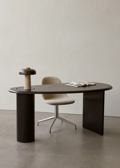 The Eclipse Desk | Dark Oiled Oak | Bureaux | Audo Copenhagen