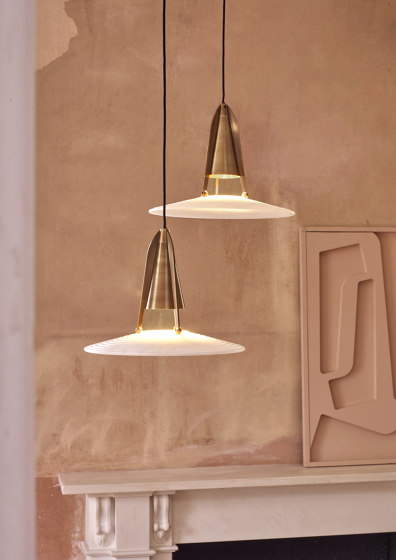 Aragon | Floor Light - Antique Brass | Free-standing lights | J. Adams & Co