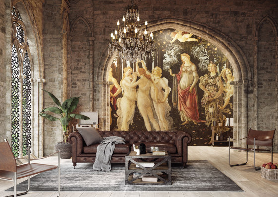 Sandro Botticelli: Primavera | Peintures murales / art | TECNOGRAFICA