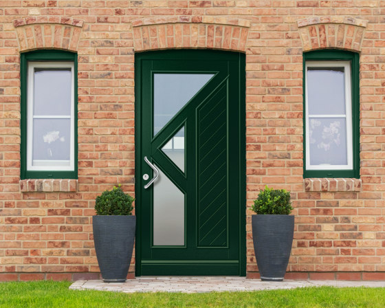 Wooden entry doors | HighLine Model 2102 | Entrance doors | Unilux