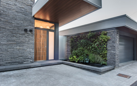 Wooden entry doors | HighLine Model 2106 by Unilux
