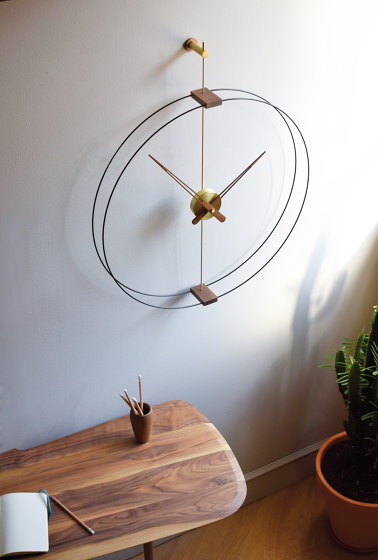 Barcelona Mini Gold Wall Clock | Clocks | Nomon