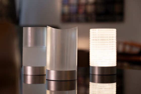 Haute Stripe - rechargeable lamp | Luminaires de table | Purho