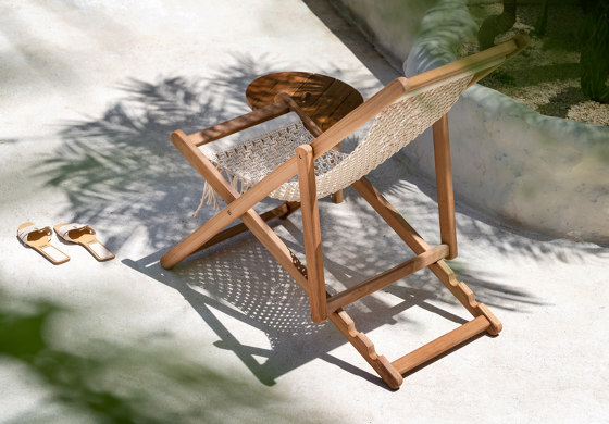 Fes Relax Chair Macrame Weaving | Bains de soleil | cbdesign