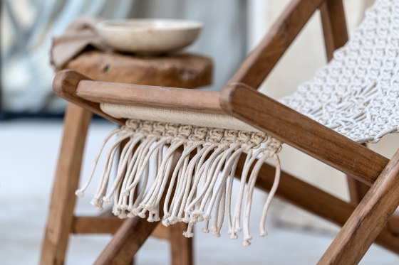 Fes Relax Chair Macrame Weaving | Tumbonas | cbdesign