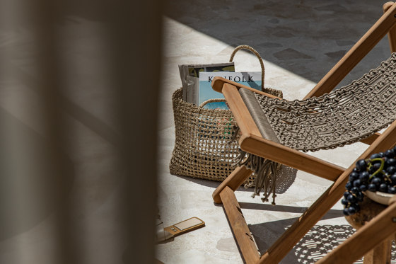 Fes Relax Chair Macrame Weaving | Sonnenliegen / Liegestühle | cbdesign