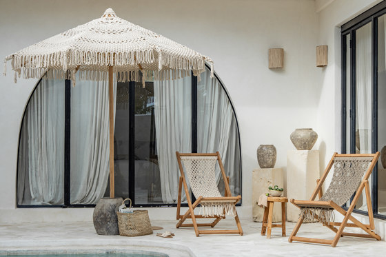 Fes Relax Chair Macrame Weaving | Bains de soleil | cbdesign