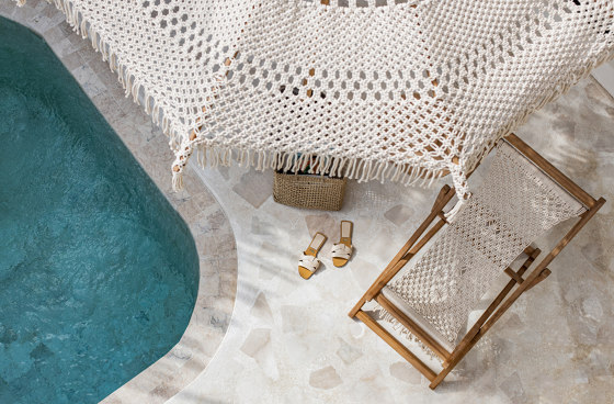 Fes Relax Chair Con Tecnica Macrame | Lettini giardino | cbdesign